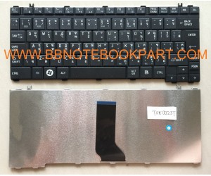 Toshiba Keyboard คีย์บอร์ด Satellite U400 U405 U500 U505 / Portege M800 M801 M803 M900 A600 E205  T130 T130D T135 T135D  ภาษาไทย อังกฤษ